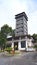 KEDAH, LANGKAWI, MALAYSIA - APR 09th, 2015: Viewpoint at the top of Gunung Raya mountain, hotel and tower