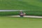 Keegan Bradley makes the bunker shot