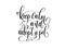 Keep calm and adopt a pet - hand lettering inscription text
