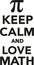 Keep calm and love math