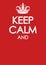 Keep calm poster parody similar crown imitation template