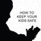 Keep kids safe on internet illustration