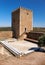 The keep tower of Mertola Castle. Mertola. Portugal