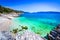 Kefalonia, Greece. Paralia Nici, beautiful Ionian Islands
