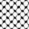 Keffiyeh Seamless Pattern. modern pattern endless checkered motif. Black and white contrast design. Simple geometric all over prin