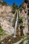 Kegety waterfall in Kyrgyzstan
