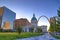 Keiner Plaza and the Gateway Arch in St. Louis