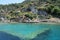 Kekova Island and the Ruins of the Sunken City Simena in the Antalya Province, Turkey