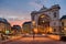 Keleti railway station building in Budapest