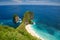 Kelingking beach on the island of Nusa Penida in Bali 2