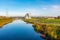 The Kelpies sculpture by Andy Scott, Falkirk, Scotland.