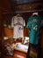 Ken Griffey, Jr Locker with Jerseys and other memorabilia at Mar