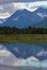 Kenai Mountain Range Reflection in Tern Lake