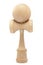 Kendama isolated, on white background. Kendama is an antique traditional japanese wood toy