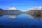 Kennedy Lake Provincial Park and Vancouver Island Mountains, British Columbia, Canada