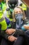 KENNINGTON, LONDON/ENGLAND - 5 September 2020: Extinction Rebellion protester being arrested