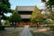 Kenninji temple hondo Lecture Hall. Kyoto. Japan