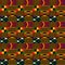 Kente Cloth Seamless Pattern