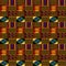 Kente Cloth Seamless Pattern