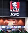 Kentucky Fried Chicken KFC Sign.