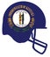 Kentucky State Flag Football Helmet