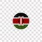 kenya icon sign and symbol. kenya color icon for website design and mobile app development. Simple Element from countrys flags