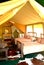 Kenya: Mara Porini Camp on a safari in a luxury tourist-tent