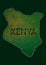 Kenya shape country map digital drawing