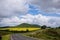 Kenyan Landscapes Canola Rapeseed Vegetable Oil Farming Timau Meru Nanyuki Highway Kenya East Africa