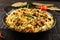 Kerala  mutton meat  biriyani - traditional recipes.