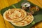 Kerala parotta, popularly known as paratha or porotta