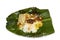 Kerala Style Rice And Dish Wrapped Up In Traditionally With Banana Leaves. Otherwise Called Pothichoru