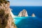 Keri cliffs in Zakynthos Zante island in Greece