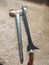 Keris kris weapon dagger fleece