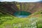 KeriÃ° volcanic crater lake also called Kerid or Kerith in southern Iceland