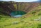 KeriÃ° volcanic crater lake also called Kerid or Kerith in southern Iceland