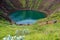 KeriÃ° volcanic crater lake also called Kerid or Kerith in southern Iceland is part of the Golden Circle route