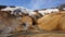 KerlingarfjÃ¶ll mountains and river