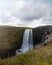 Kerlingarfoss Waterfall near Olafsvik on Iceland\\\'s Snafellsnes peninsula.