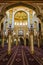 KERMANSHAH, IRAN - JULY 11, 2019: Interior of Shafei Jameh Mosque in Kermanshah, Ir