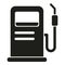 Kerosene station pump icon simple vector. Fuel energy gasoline