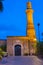 Kesik Minare Mosque in the evening, Antalya, Turkey