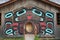 Ketchikan, Alaska: The exterior of the clan house at Potlatch Totem Park