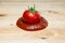 Ketchup concept tomato puree basil board ingredients italian sauce