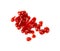 Ketchup Drop Isolated, Tomato Sauce Splash, Catsup Stain, Hot Puree Spill, Red Dressing Dripping Collection