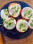 Keto style fresh Italian caprese salad mozzarella dish