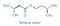 Ketone ester molecule. Present in drinks to induce ketosis. Skeletal formula