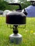 Kettle on camping gas stove