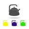 kettle multicolored icon. Element of kitchenware multicolored icon. Signs, outline symbols collection icon can be used for web, lo