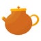 kettle tea drink warm color icon element